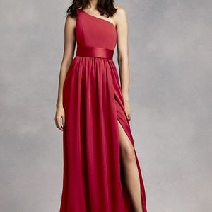 David's Bridal Vera Wang apple bridesmaid dress